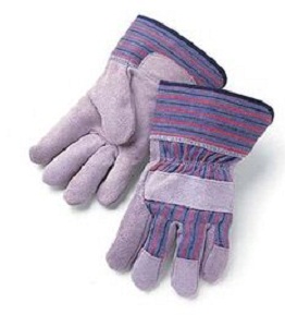 Leather Palm Gloves  ( 1 Pair  )